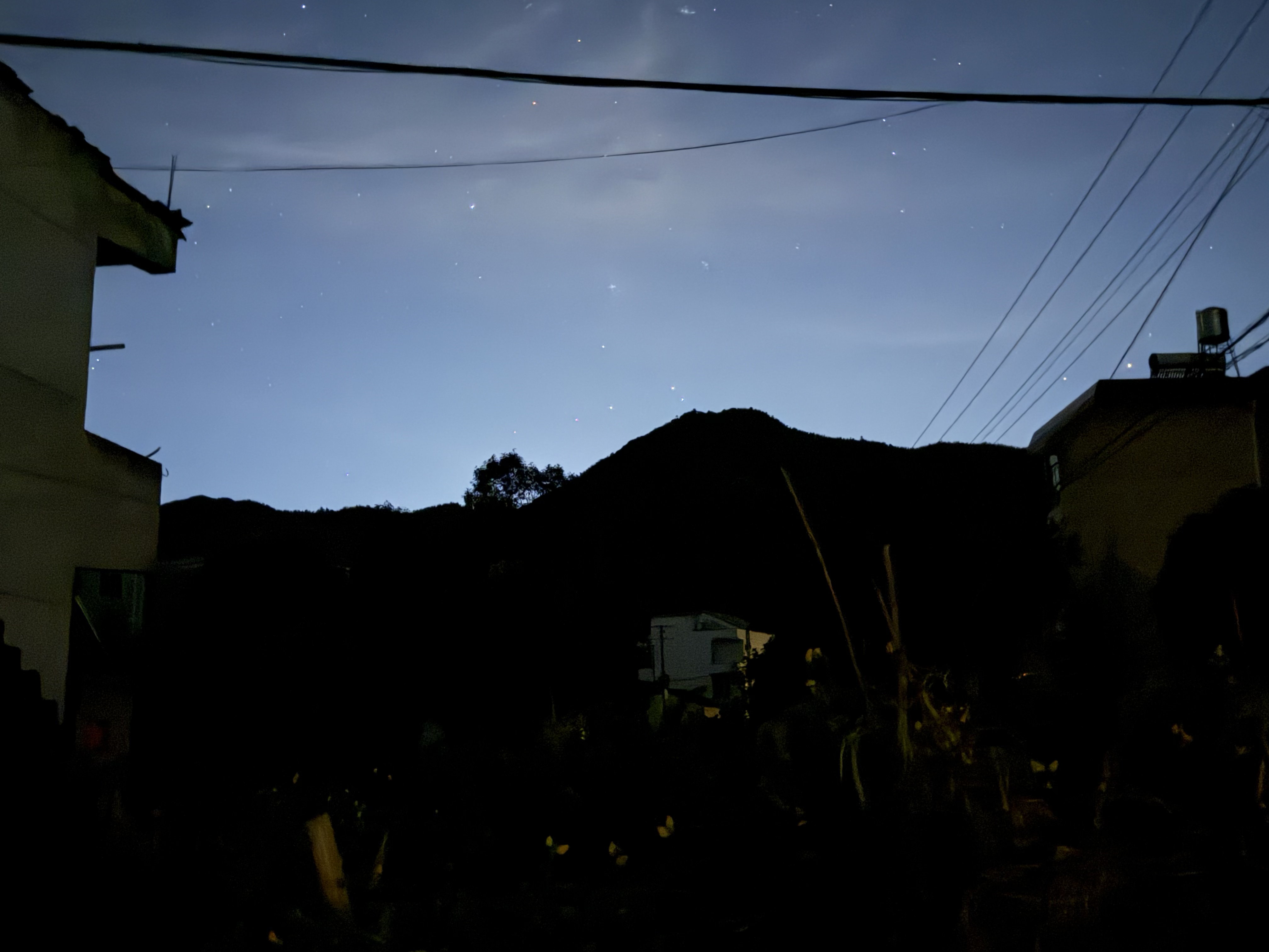 夜半群星